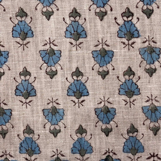 Bansuri Block Print Fabric
