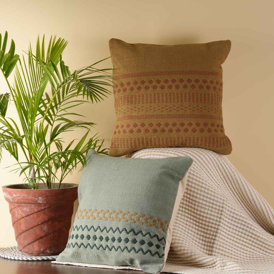 Sofi Square Woven Pillow Cover