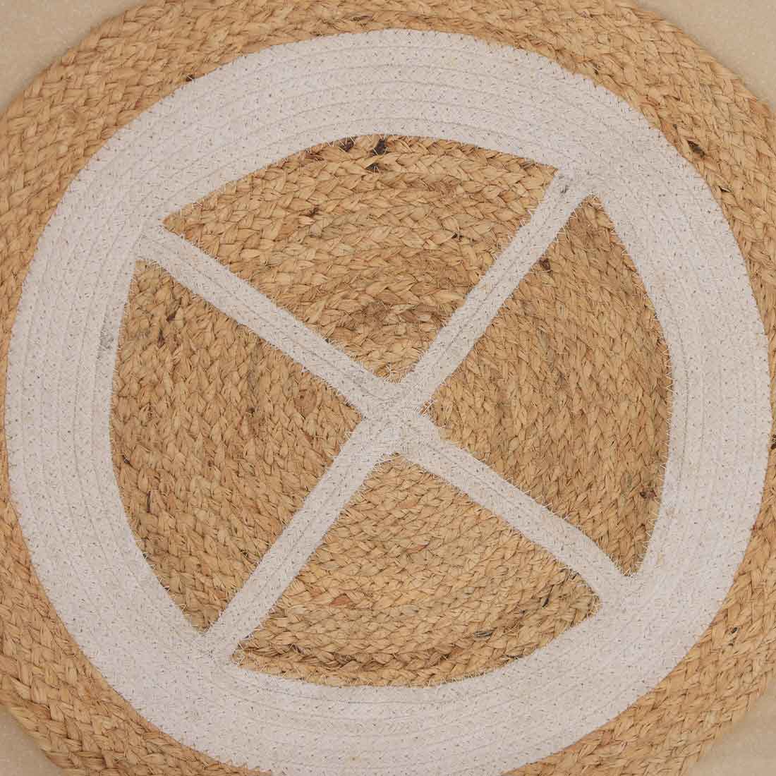 Oats Round Woven Placemat