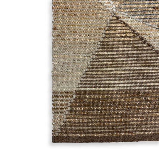 Ella Flatweave Jute Wool Rug