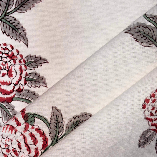 Kalyn Block Print Cotton Fabric