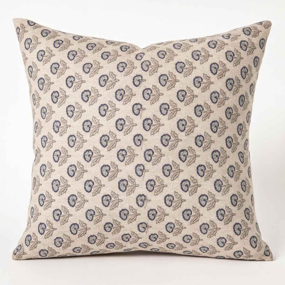Daya Block Printed Pillow Cover