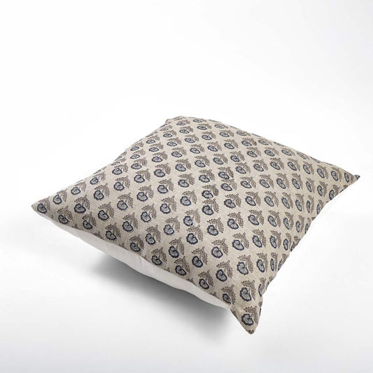 Patterned pillow on a white background