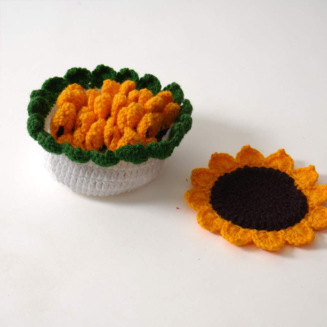 Suryavali Crochet Coaster