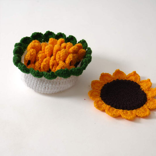 Suryavali Crochet Coaster
