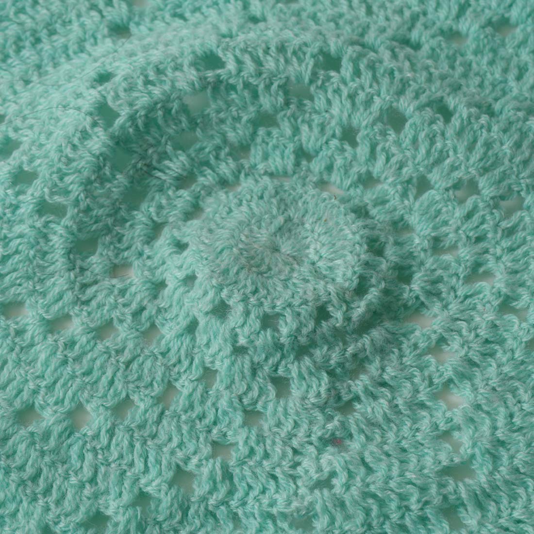 Blush Petal Crochet Doily