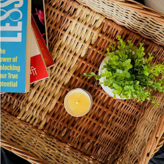 RusticNest Willow Storage Tray