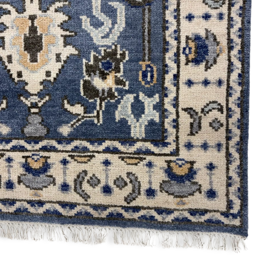 Vivienne Hand-Knotted Oushak Rug | Hand-woven Wool Rug