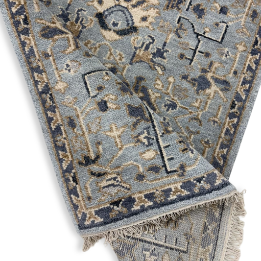 Madeline Hand-Knotted Oushak Rug | Hand-woven Wool Rug