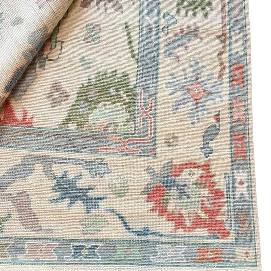 Dryst Hand Knotted Oushak Rug