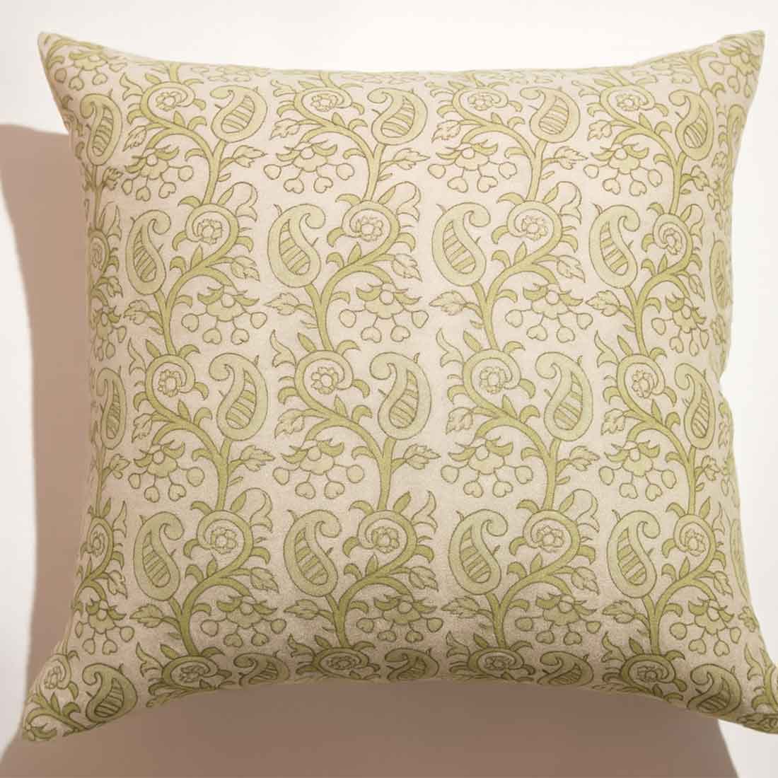 Rina Block Printed Pillow Cover