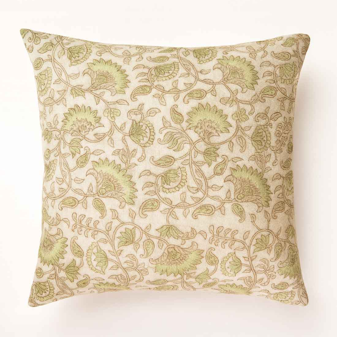 Ajra Block Printed Pillow Cover
