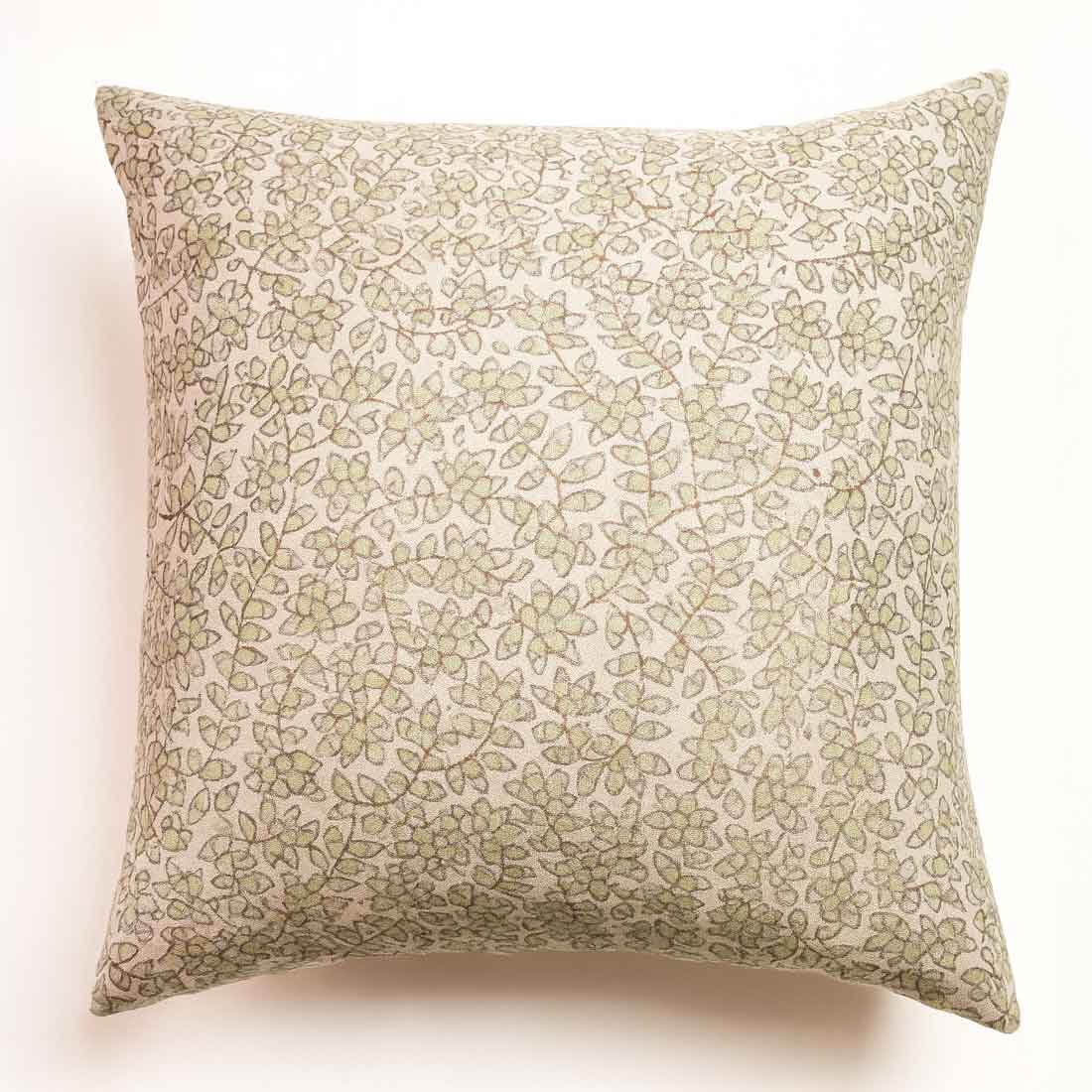Jaal Block Printed Pillow Cover