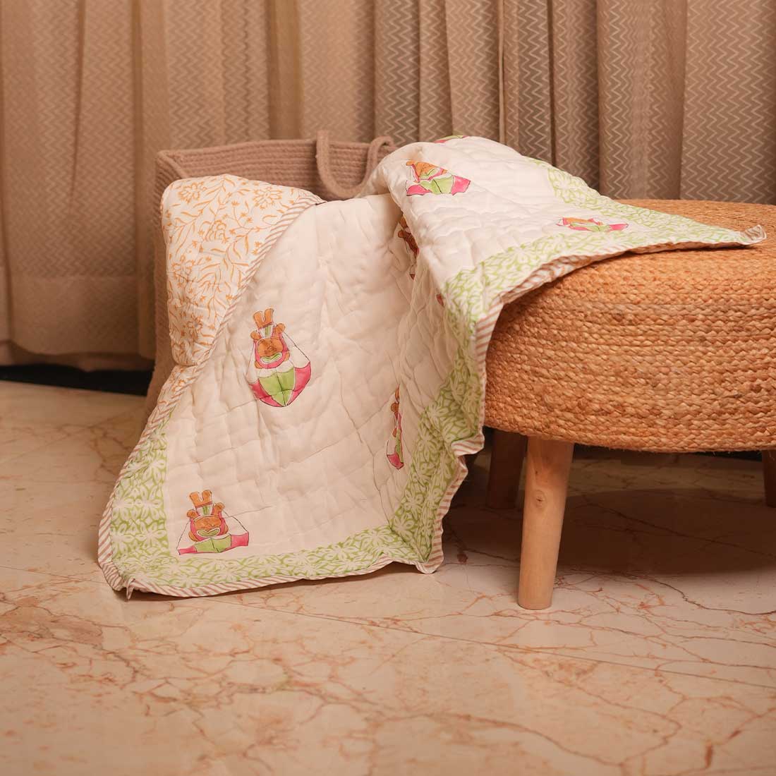 Mimsy Printed Baby Quilt