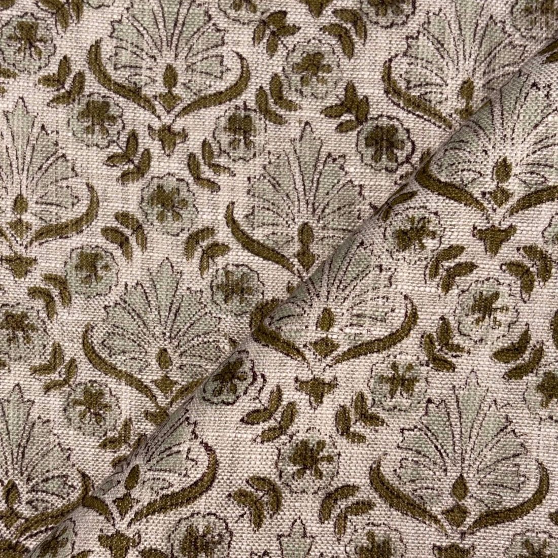 Shanti Block Print Fabric