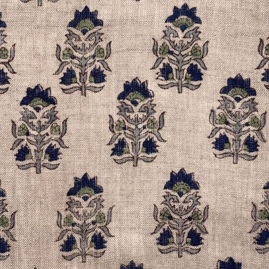 Raga Block Print Fabric