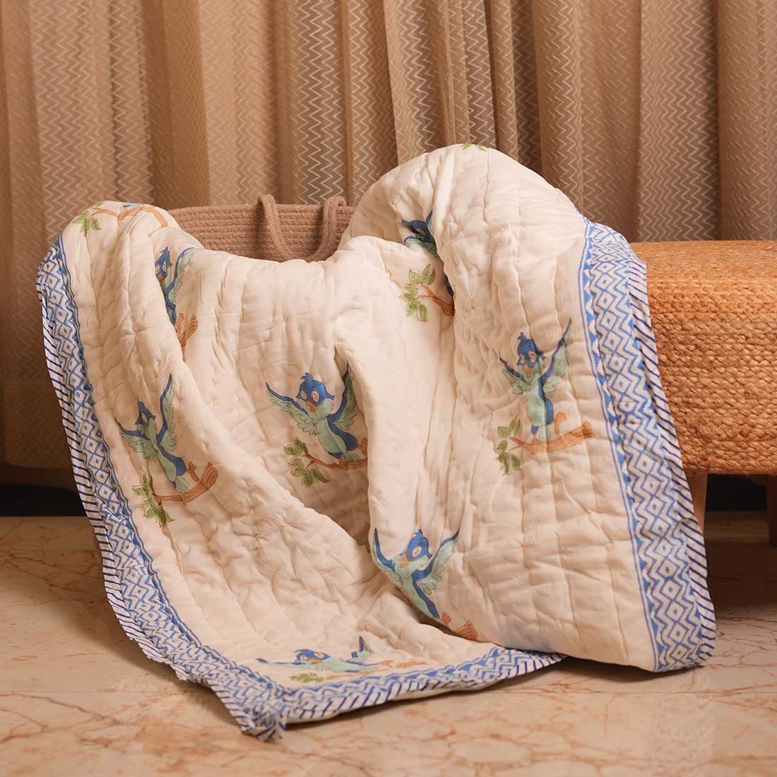 Lolo Printed Baby Quilt