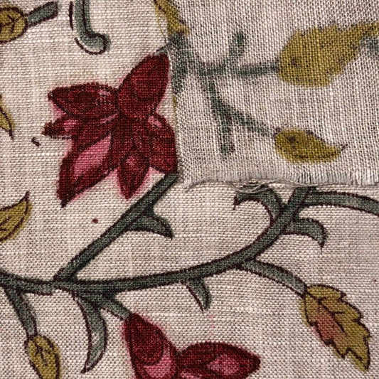 Gulmohar Block Print Fabric