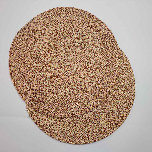 Wren Round Woven Placemat