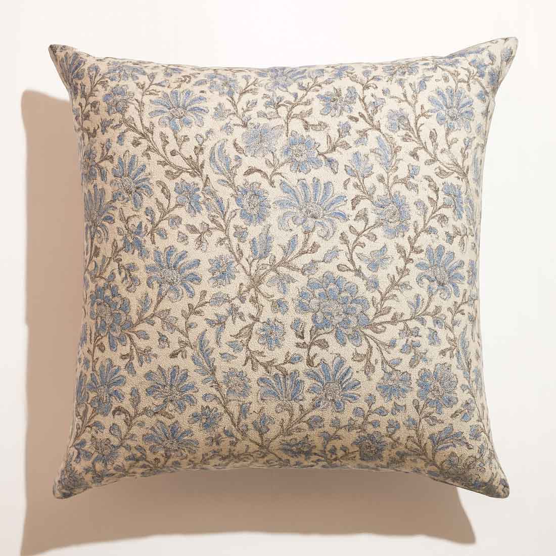 Dahl Block Printed Pillow Cover