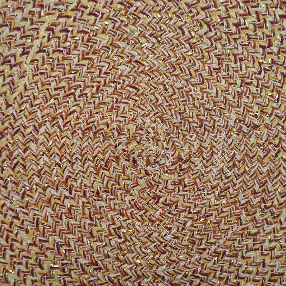 Wren Round Woven Placemat