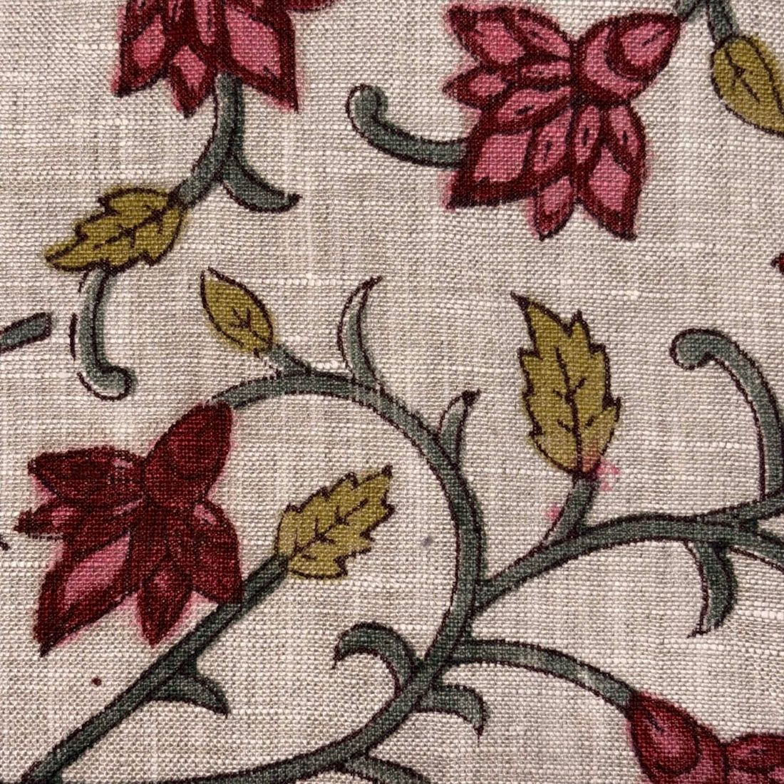 Gulmohar Block Print Fabric