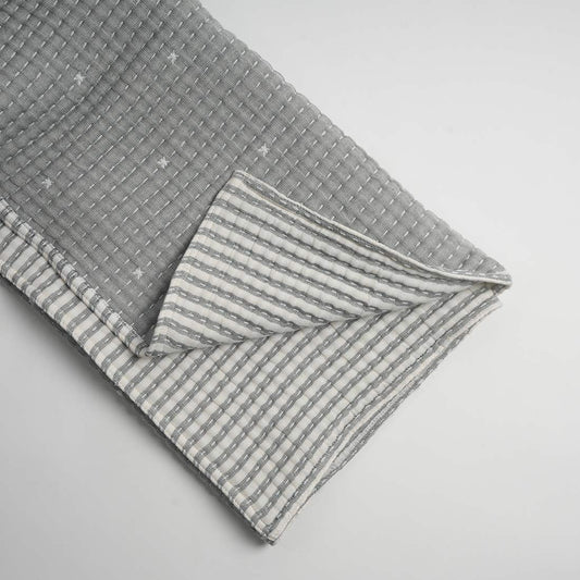 Cozra Solid Quilted Throw