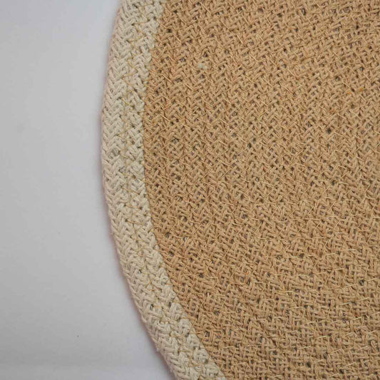 Moss Round Woven Placemat