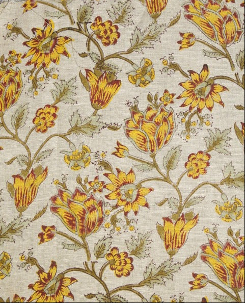 Khaat Block Printed Fabric