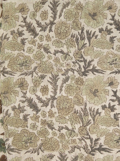 Mogra Block Printed Fabric