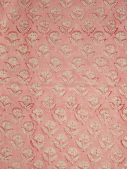 Nalli Block Printed Fabric