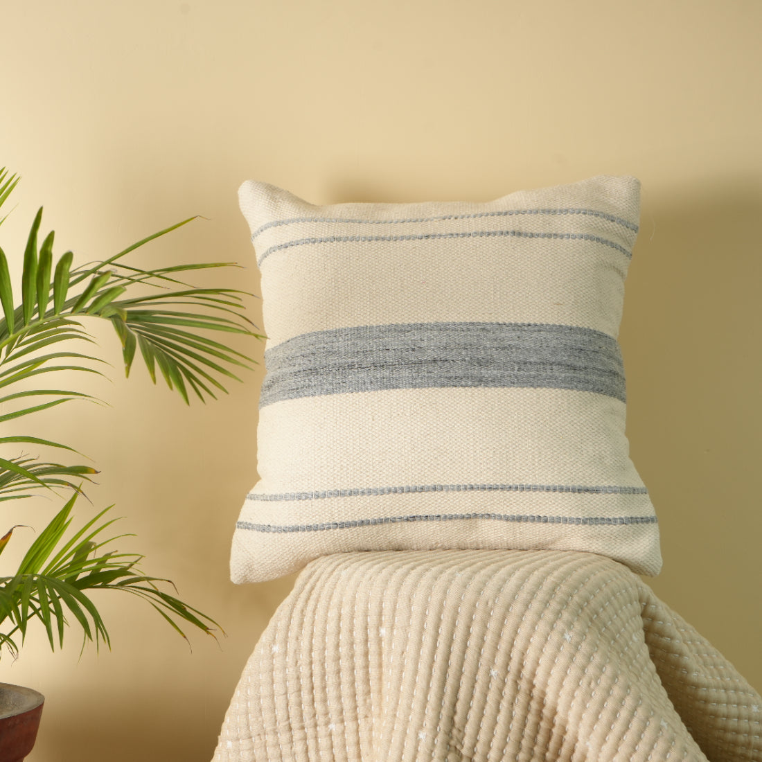 Regal Loom Square Woven Pillow Cover