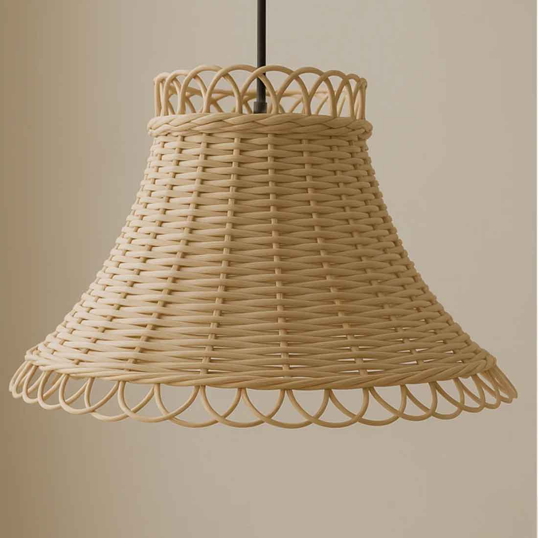 Cane Hanging Lampshade