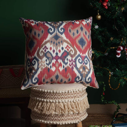Everbell Ikkat Pillow Cover | Ikat Pillow Cover | Decorative Throw Cushion