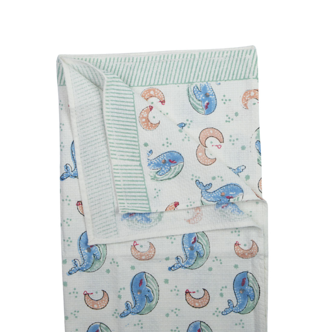 Moji Printed Baby Towel