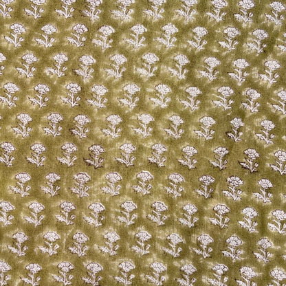 Ruhna Block Printed Linen Fabric | Upholstery & Home Décor Fabric