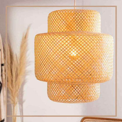 Three Stage Lampshade - Natural (Without Electrical Accessories)