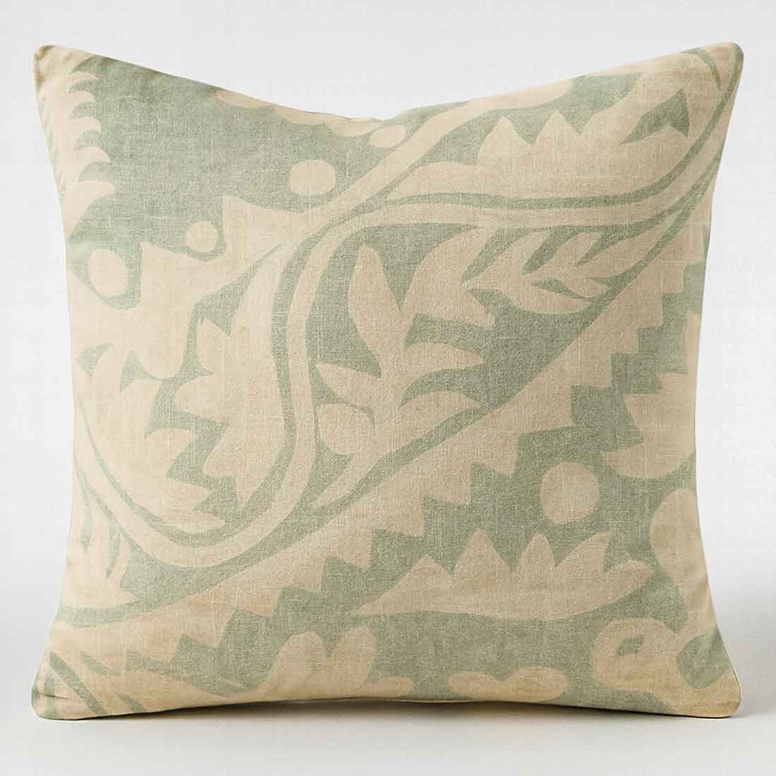 Raga Block Printed Pillow Cover