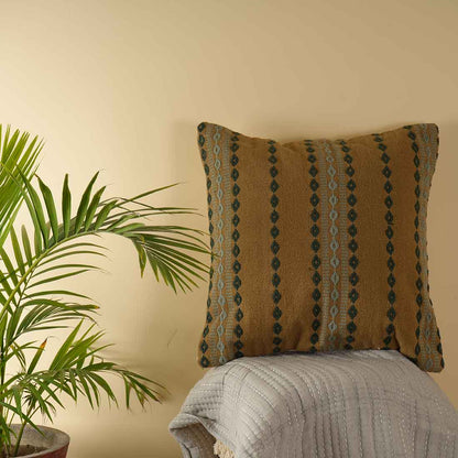 Wari Square Woven Pillow Cover