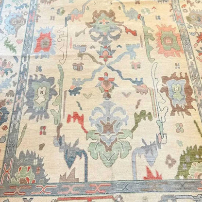 Dryst Hand Knotted Oushak Rug