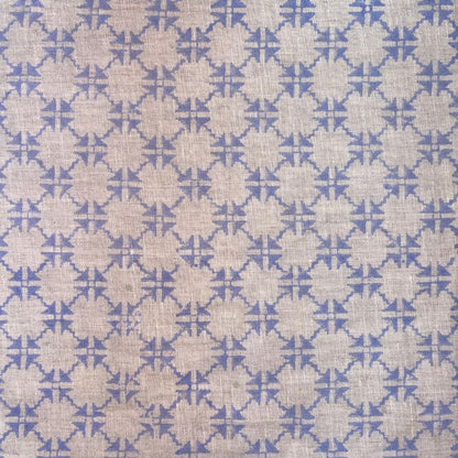 Naina Block Printed Linen Fabric | Upholstery & Home Décor Fabric