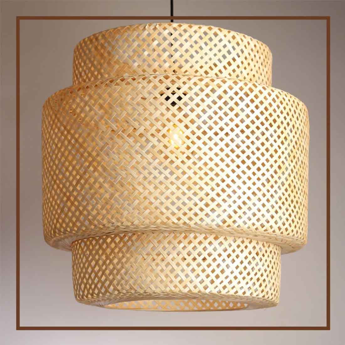 Three Stage Lampshade - Natural (Without Electrical Accessories)