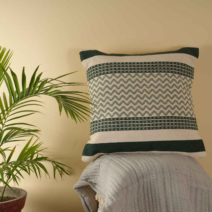 Luno Square Woven Pillow Cover