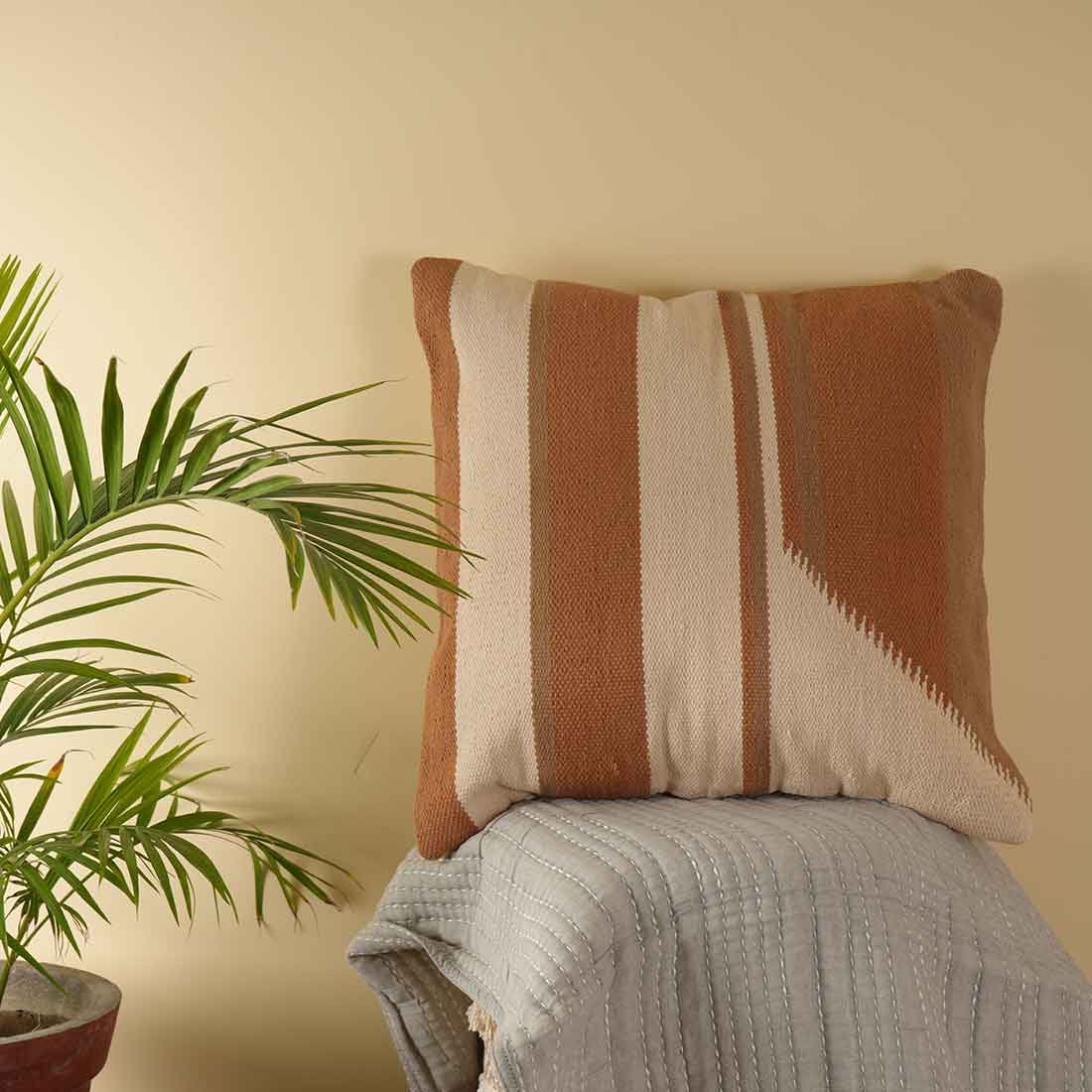 Wela Square Woven Pillow Cover