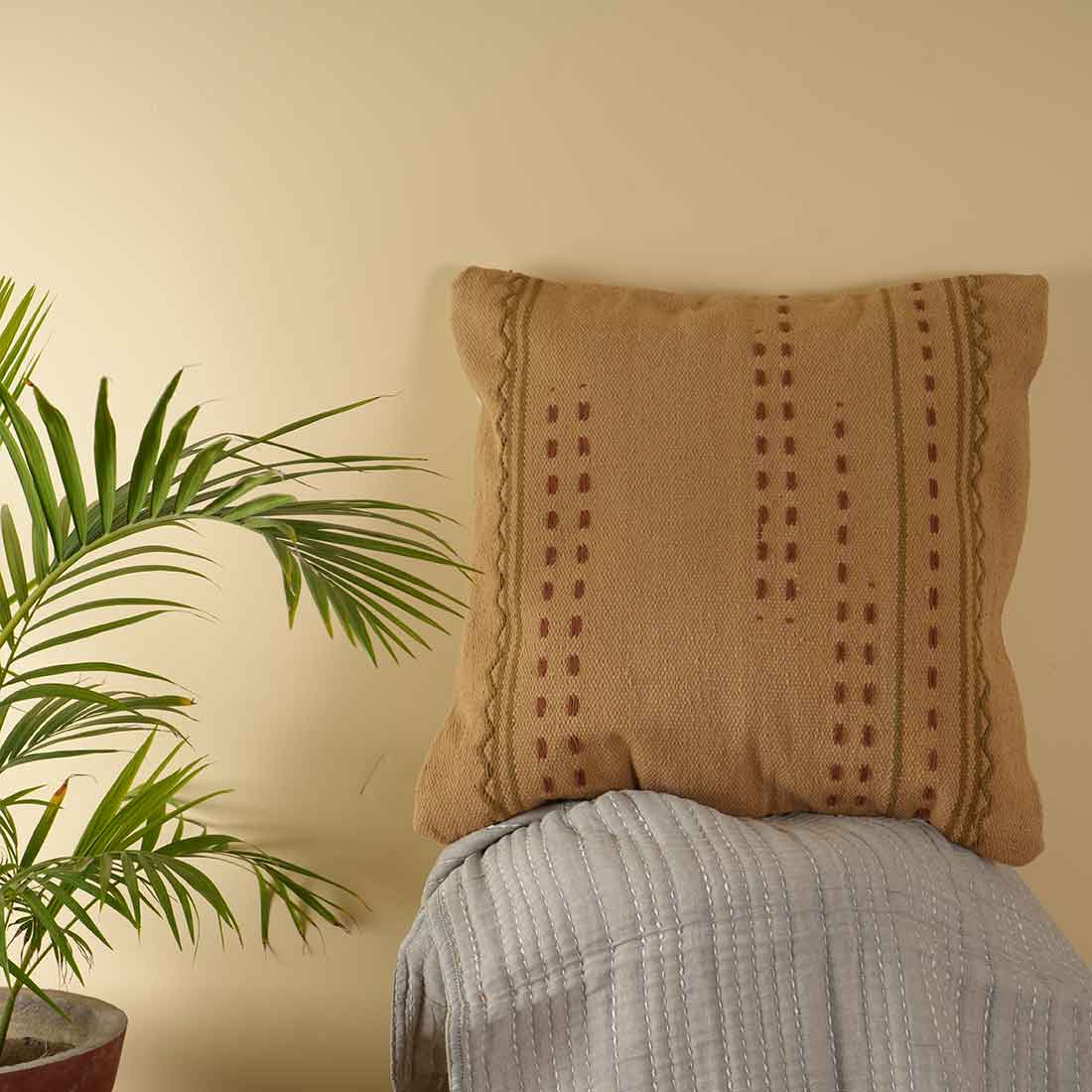 Sera Square Woven Pillow Cover