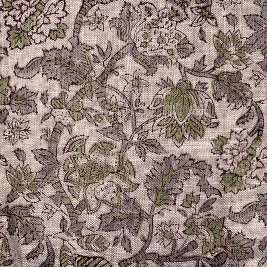 Padma Block Print Fabric