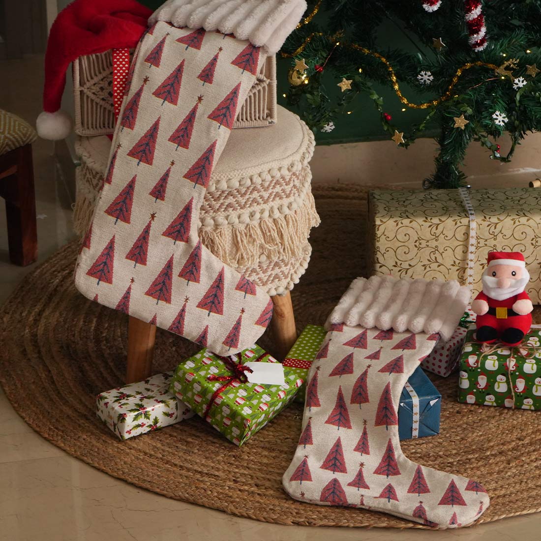 Nivalis Christmas Stocking | Christmas Home Décor | Holiday Gifting