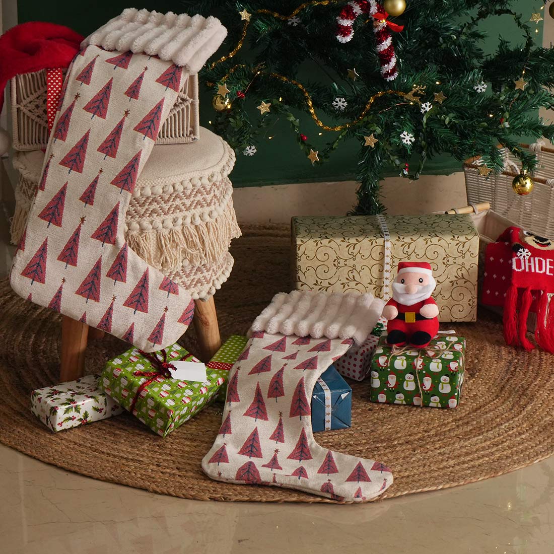 Nivalis Christmas Stocking | Christmas Home Décor | Holiday Gifting
