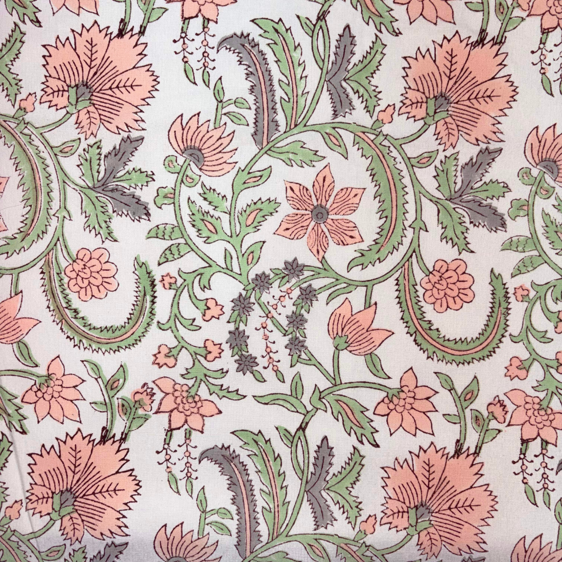 Tarin Block Print Cotton Fabric