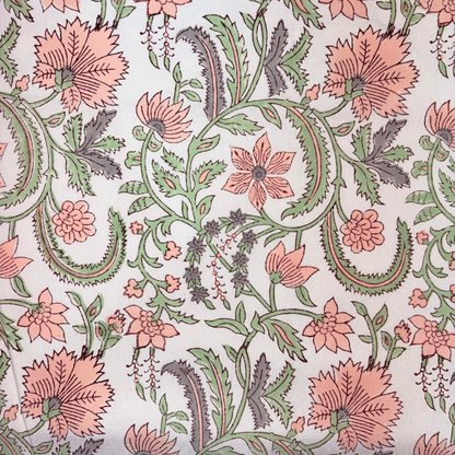 Tarin Block Print Cotton Fabric
